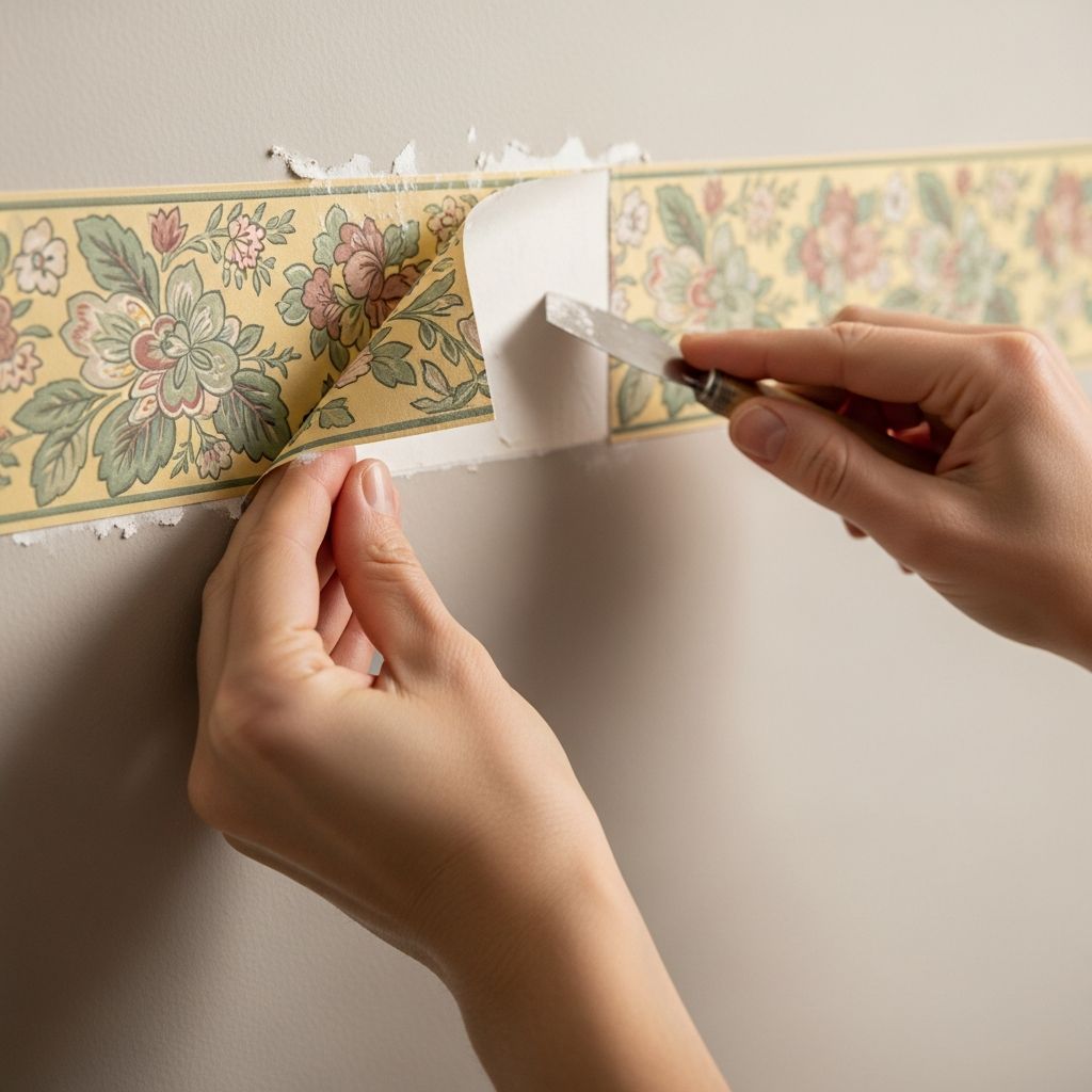 Eliminating Wallpaper Borders: Methods and Best Practices Master the art of removing decorative wall borders with proven techniques and professional tips.