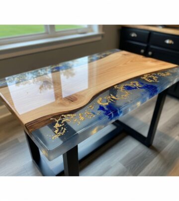 Master the art of crafting stunning epoxy resin tables with expert techniques and materials