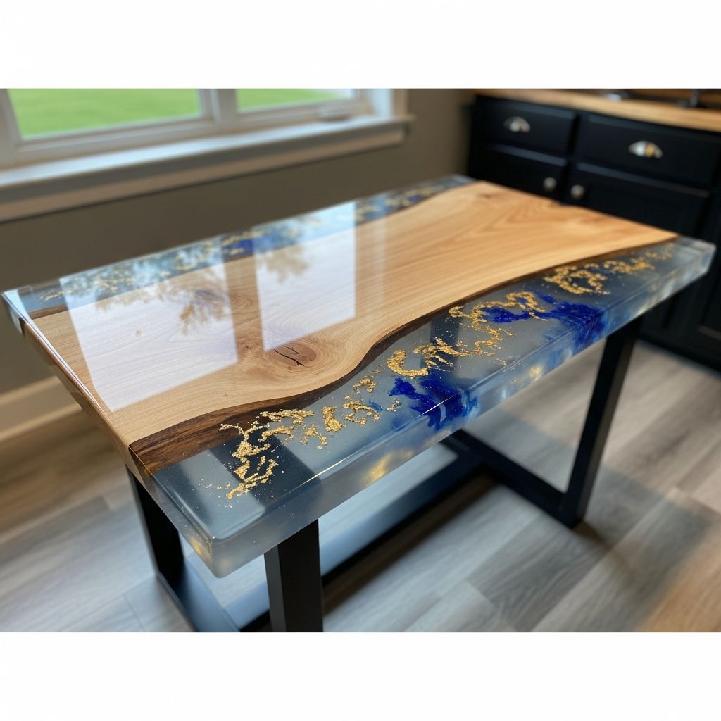 Master the art of crafting stunning epoxy resin tables with expert techniques and materials