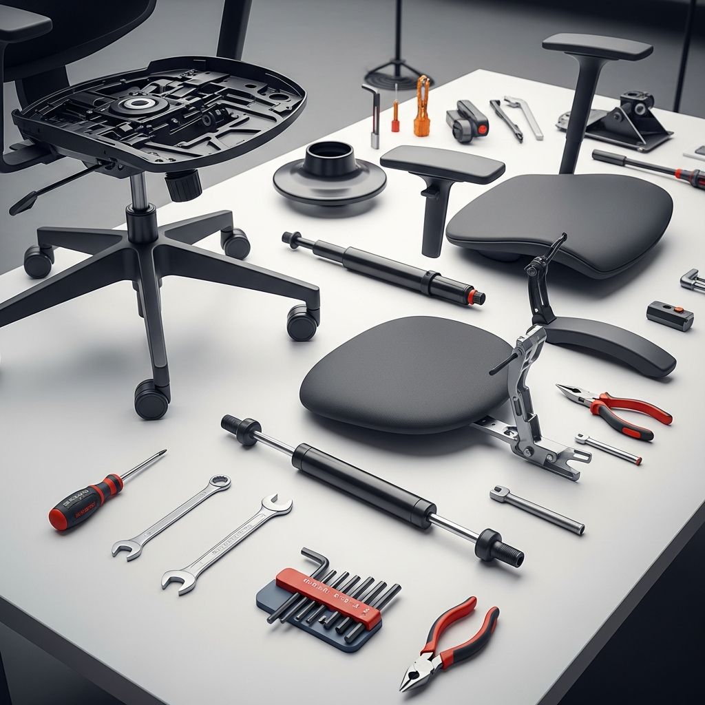 Restore your office swivel chair's functionality with these detailed DIY repair techniques for common issues like sinking seats and wobbly wheels.