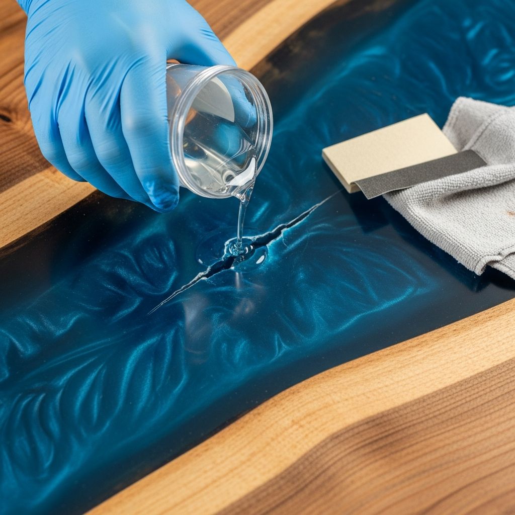 Master the art of restoring damaged resin table tops with proven techniques for scratches, cracks, and more to extend their lifespan.