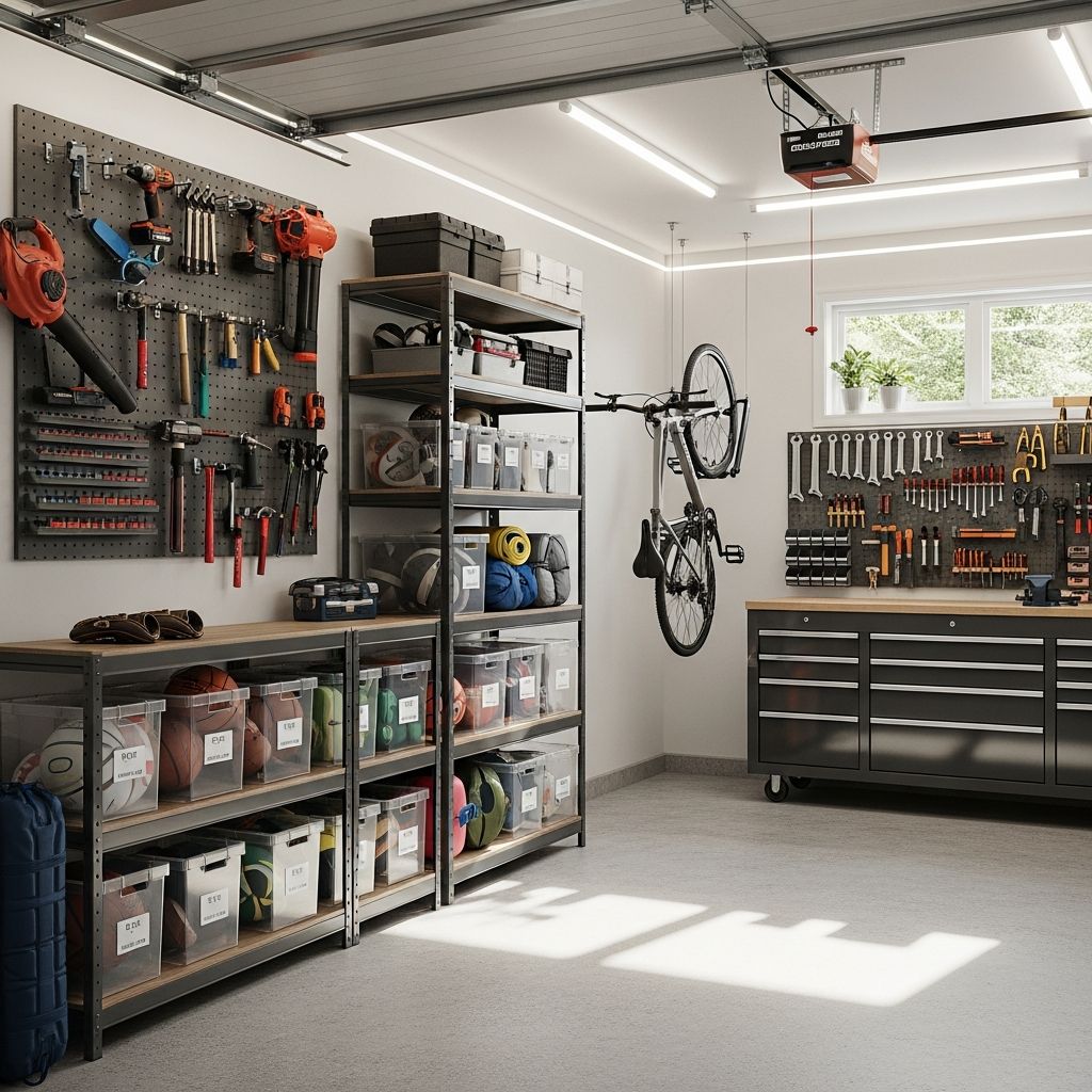 Unlock your garage's potential with smart organization strategies that maximize space, simplify access, and create lasting order for tools, gear, and more.