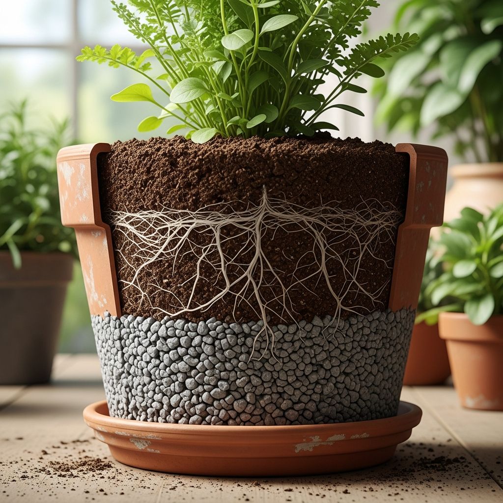 Discover why adding gravel to the bottom of pots harms drainage and learn proven methods for healthy container plants.