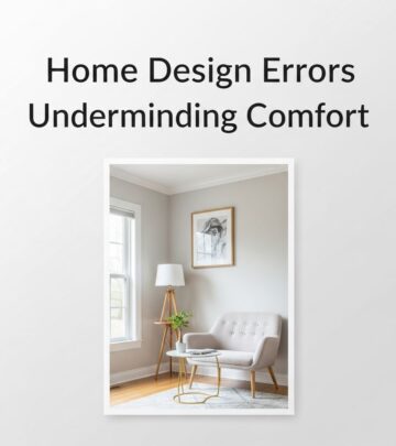 Discover common interior pitfalls that disrupt your living space harmony and learn practical fixes for a cozier home environment.