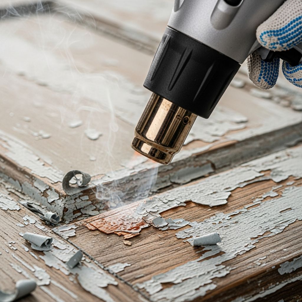 Discover safe, effective techniques for stripping paint with a heat gun to refresh your surfaces effortlessly.