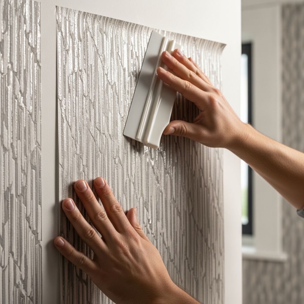 Mastering Vinyl Wallpaper Installation Transform your spaces with flawless vinyl wallpaper application using expert techniques for prep, hanging, and finishing.