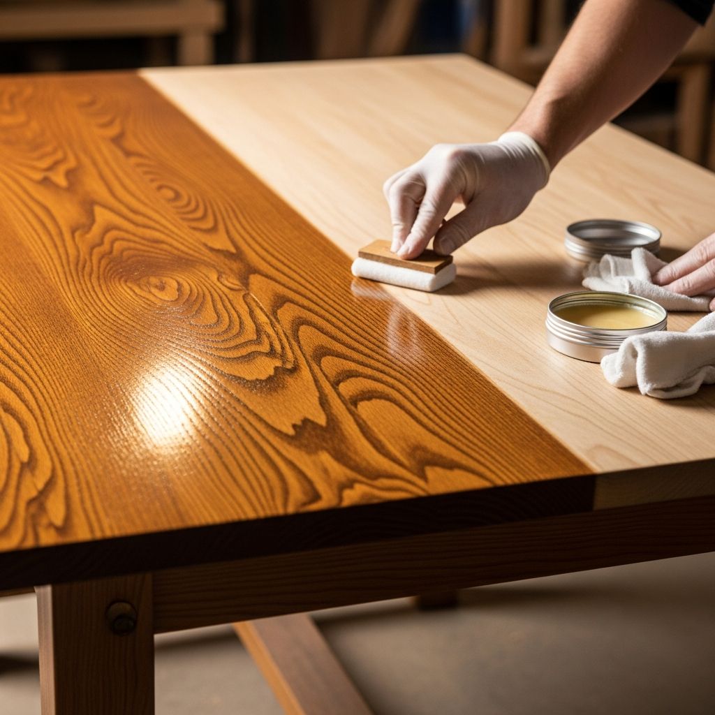 Mastering Wood Wax Finishes for Tables Discover expert techniques to apply wood wax for a durable, lustrous finish on your wooden tables that enhances beauty and protection.