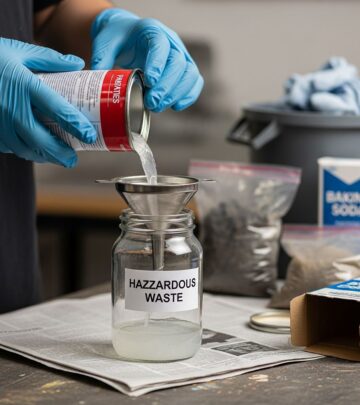Learn responsible ways to handle and dispose of used paint thinner while protecting the environment.