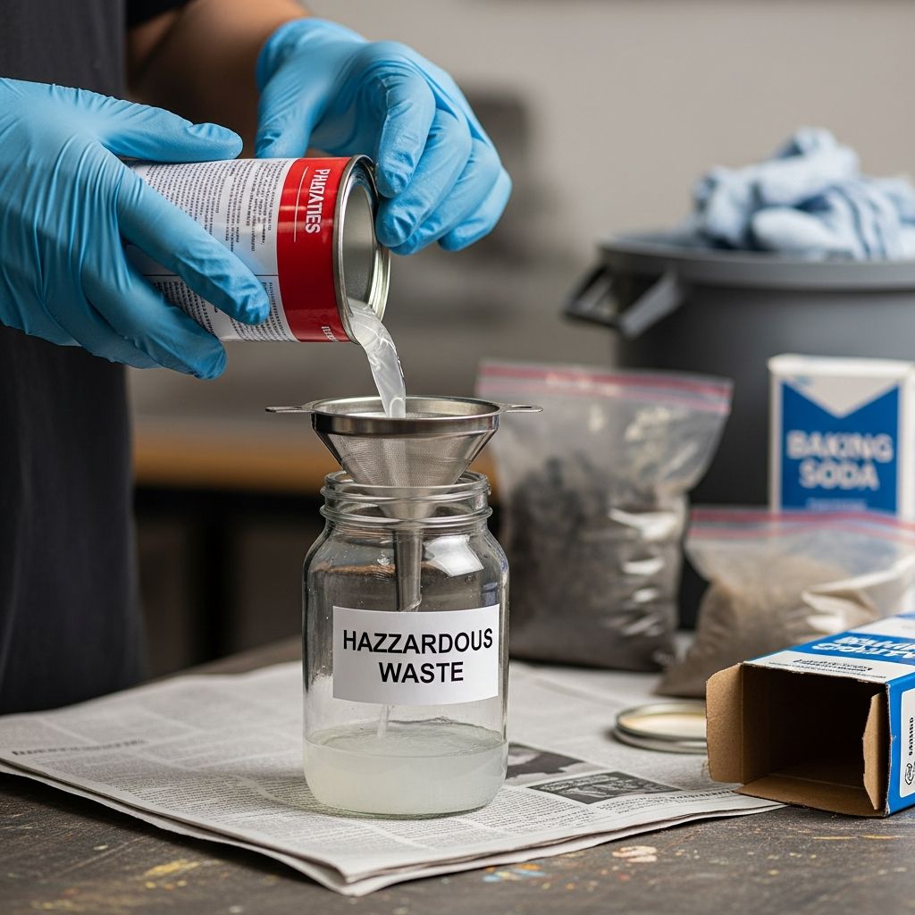 Paint Thinner Disposal: Safe & Eco-Friendly Methods Learn responsible ways to handle and dispose of used paint thinner while protecting the environment.