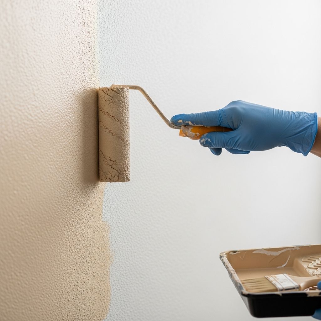 Painting Over Textured Walls Guide Master the art of refreshing textured walls with expert techniques for smooth, professional results at home.
