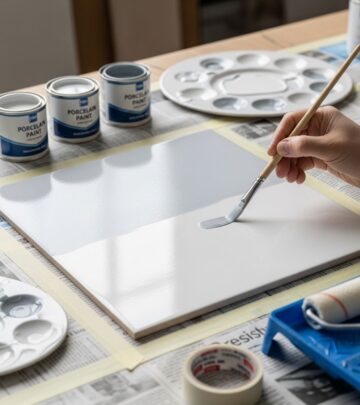 Transform outdated porcelain tiles with expert painting techniques for durable, stunning results in kitchens and bathrooms.