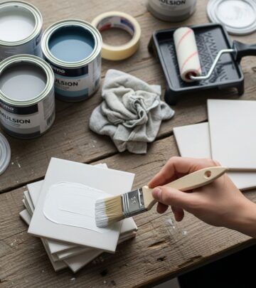 Transform outdated tiles affordably using emulsion paint with our expert step-by-step instructions for lasting results in kitchens and bathrooms.