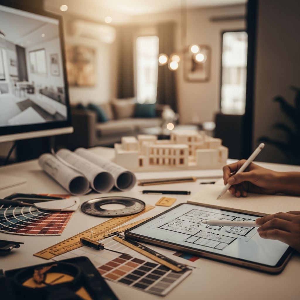 Unlock professional credentials in interior design through education, experience, and targeted exams for career advancement.