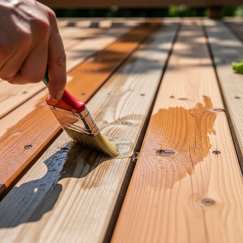 Protect Your Deck: Complete Wood Waterproofing Guide Master the art of deck waterproofing with proven techniques to extend your outdoor space's life and beauty for years.