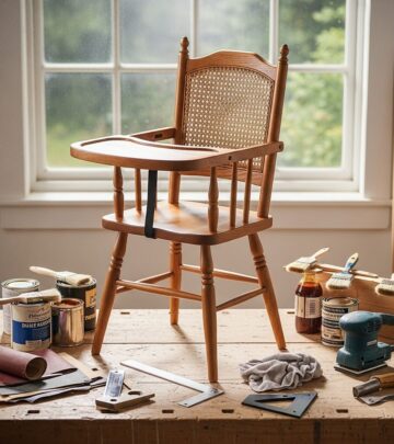 Transform your old wooden high chair into a safe, stylish, and durable piece with expert refinishing techniques for lasting family use.