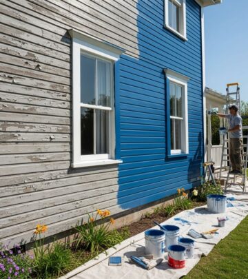 Master the art of refreshing your home's exterior with expert techniques for repainting wooden clapboard siding that lasts for years.