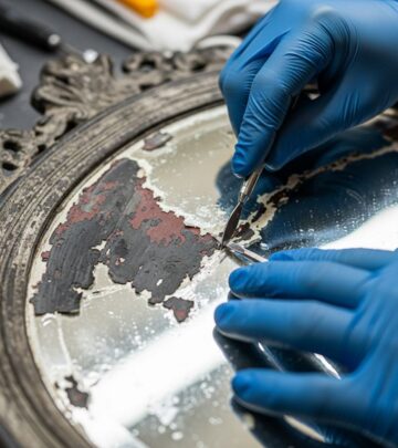 Discover safe, effective methods to strip backing paint from mirrors and reveal pristine glass for custom projects.
