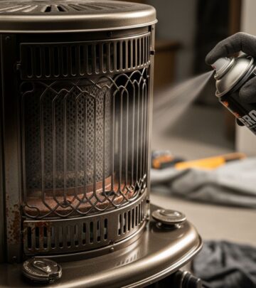 Transform your worn gas heater into a sleek, durable fixture using specialized heat-resistant coatings for safety and style.