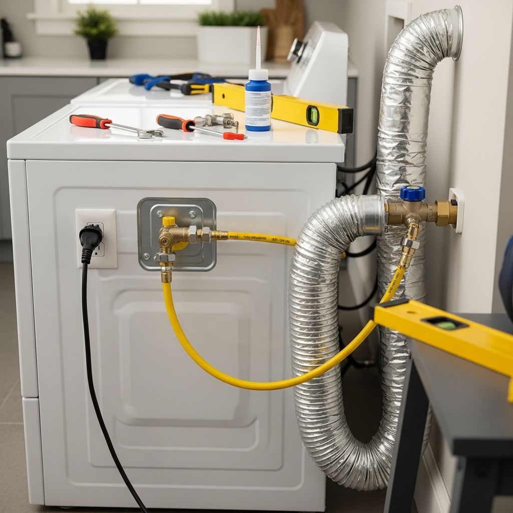 Master the step-by-step process for installing a gas dryer at home with expert safety tips and tools for a secure, efficient laundry upgrade.