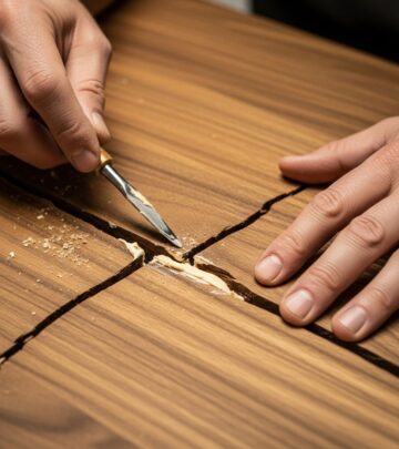 Master the art of fixing wood table cracks with proven techniques and materials