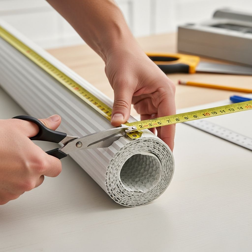 Master the art of resizing honeycomb shades at home with precise tools, safety measures, and step-by-step instructions for perfect window coverage.