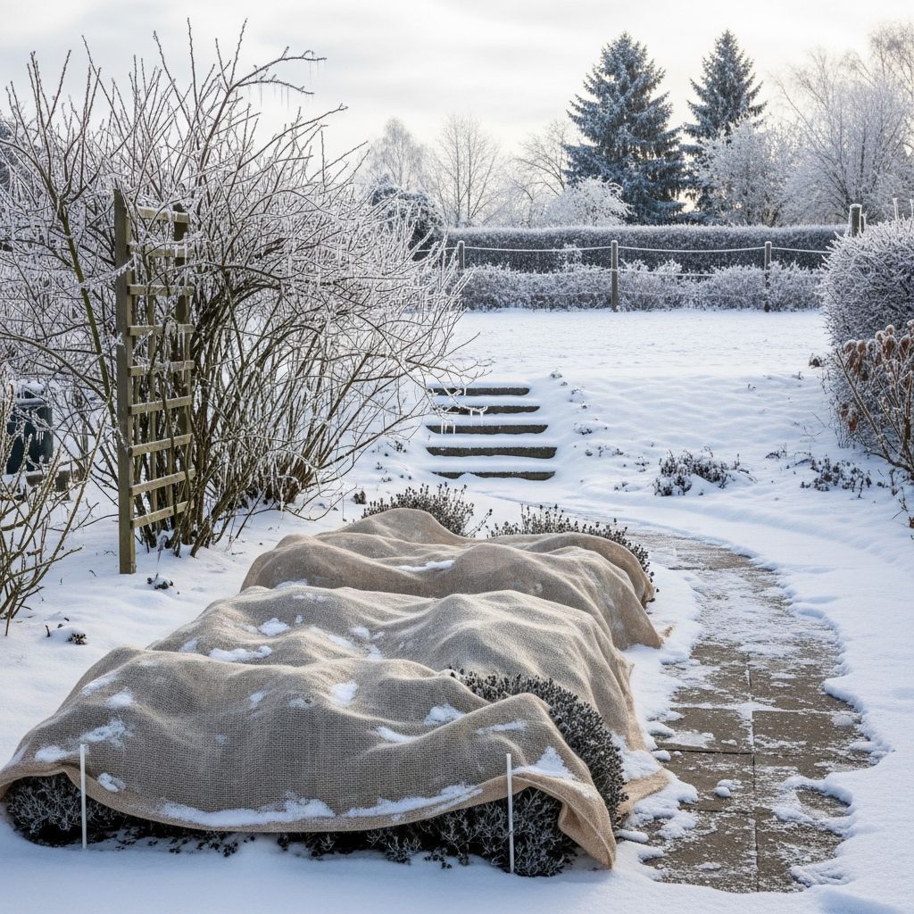Comprehensive strategies to safeguard your garden through winter weather challenges
