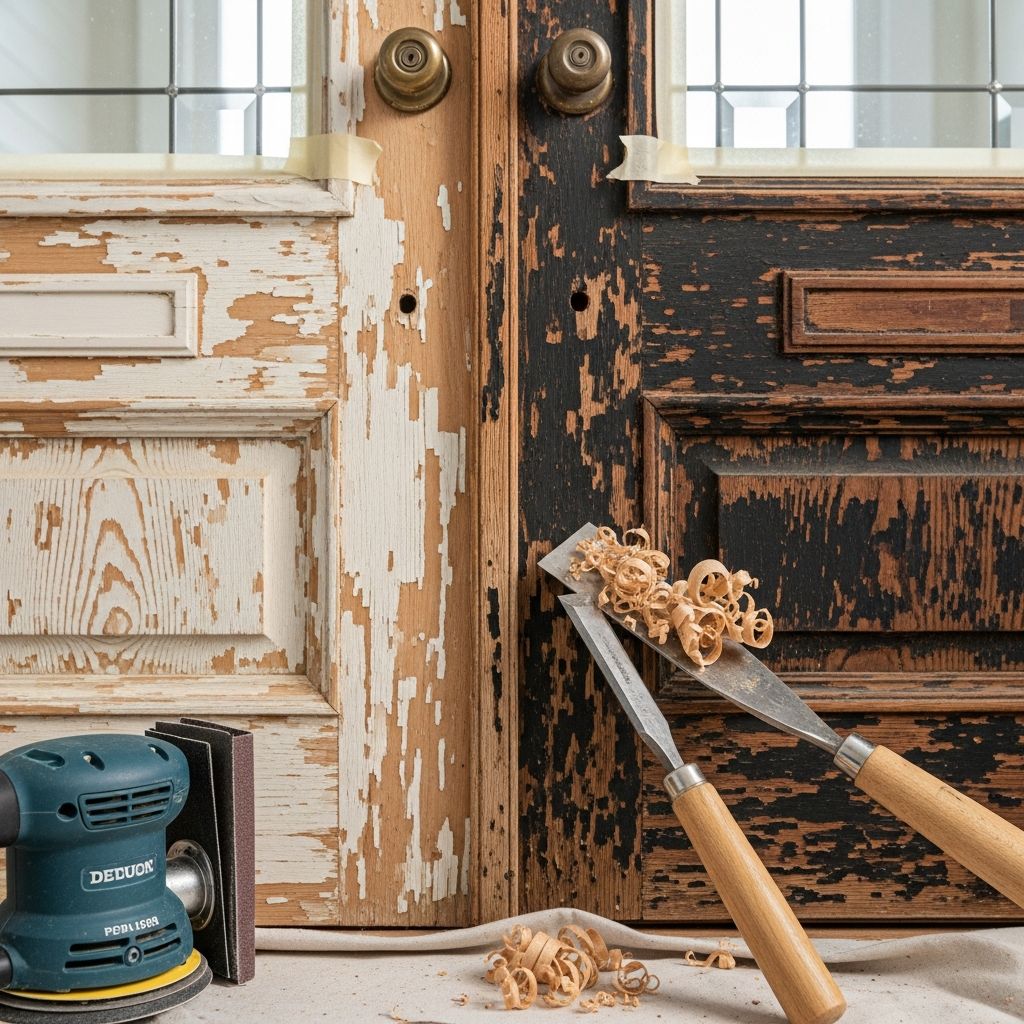 Master the essential techniques to achieve a professional-quality wooden door refinish.